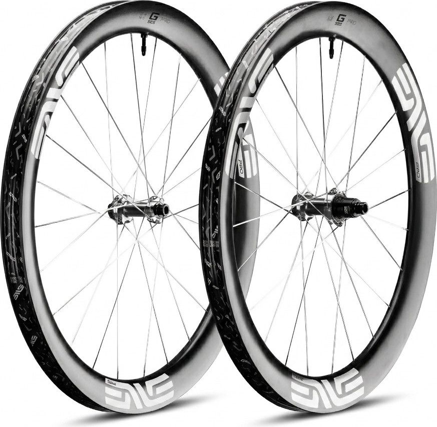 Paire de Roues Enve G SES 4.5 Pro Disc 700mm | 12x100 - 12x142 mm | Centerlock | Noir/Blanc