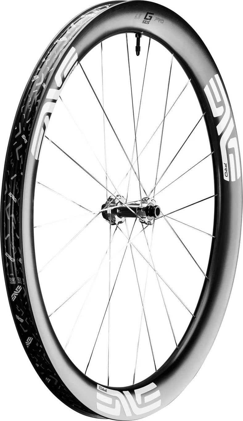 Paire de Roues Enve G SES 4.5 Pro Disc 700mm | 12x100 - 12x142 mm | Centerlock | Noir/Blanc