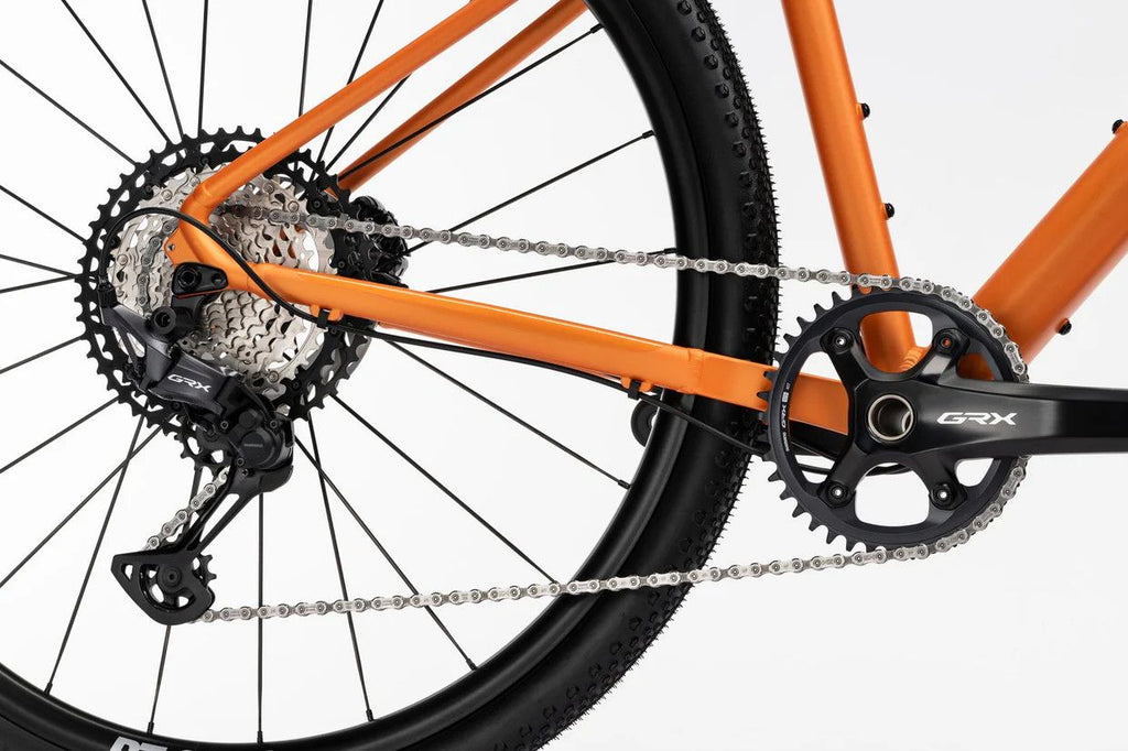 Vélo de Gravel Ghost Asket Advanced EQ Shimano GRX 12V 700 mm Orange Mat 2026
