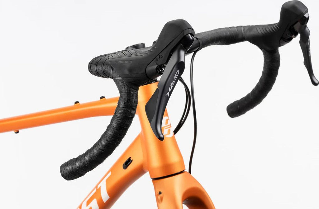Vélo de Gravel Ghost Asket Advanced EQ Shimano GRX 12V 700 mm Orange Mat 2026