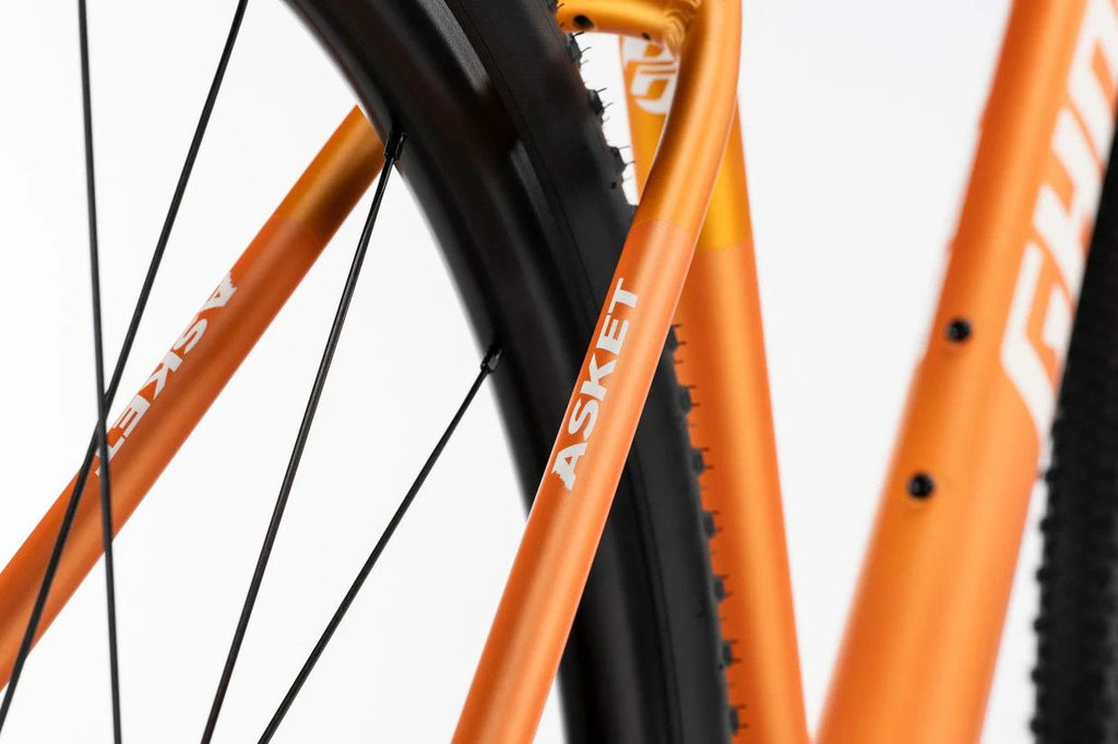 Vélo de Gravel Ghost Asket Advanced EQ Shimano GRX 12V 700 mm Orange Mat 2026