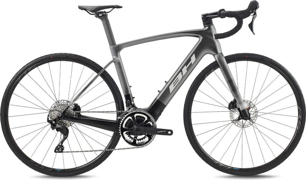 Vélo de Route Électrique BH iRS1 Carbon 1.4 Shimano 105 12V 630Wh 700mm Gris/Noir 2026
