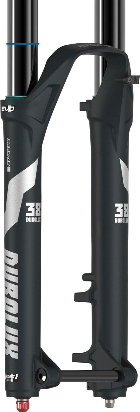 Fourche SR Suntour DUROLUX38 EVO EQ 29'' | RC+ PCS | Boost 15x110 mm | Déport 44 mm | Gris