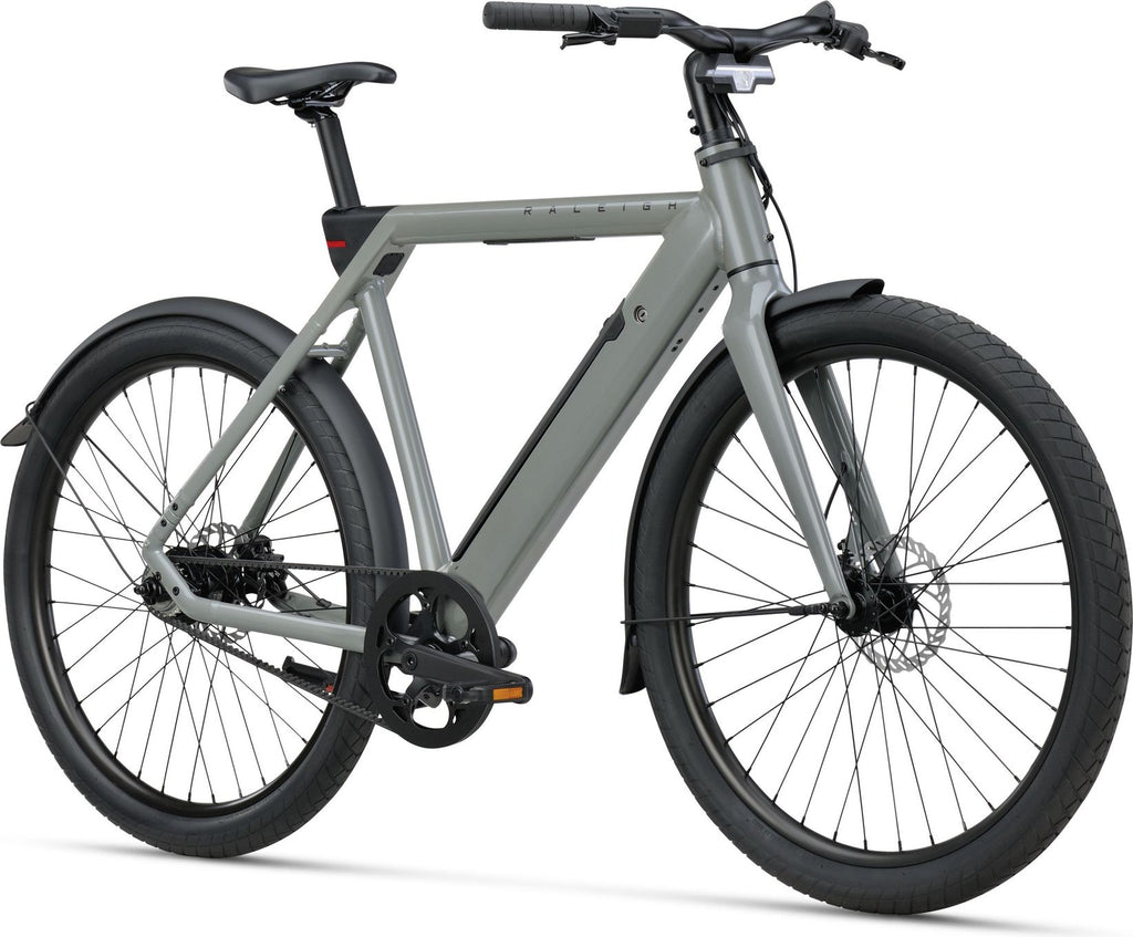 Vélo de Ville Électrique Raleigh ONE Courroie Mono Vitesse 27.5'' Gris