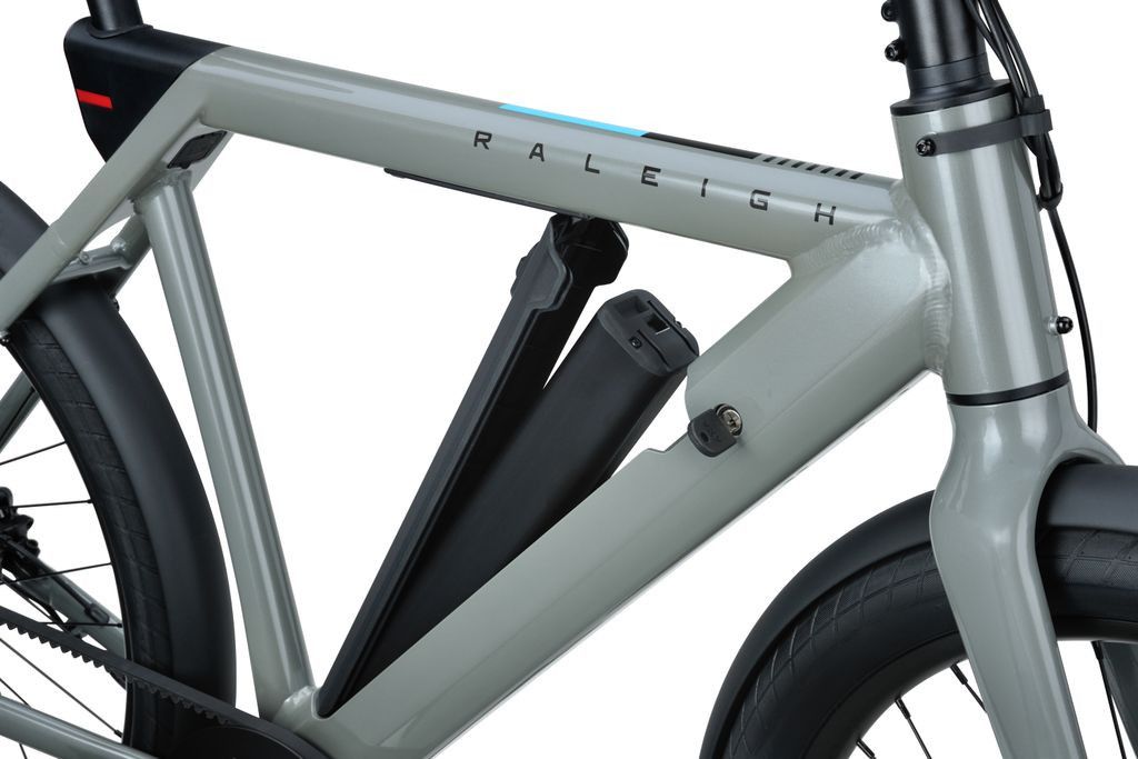Vélo de Ville Électrique Raleigh ONE Courroie Mono Vitesse 27.5'' Gris