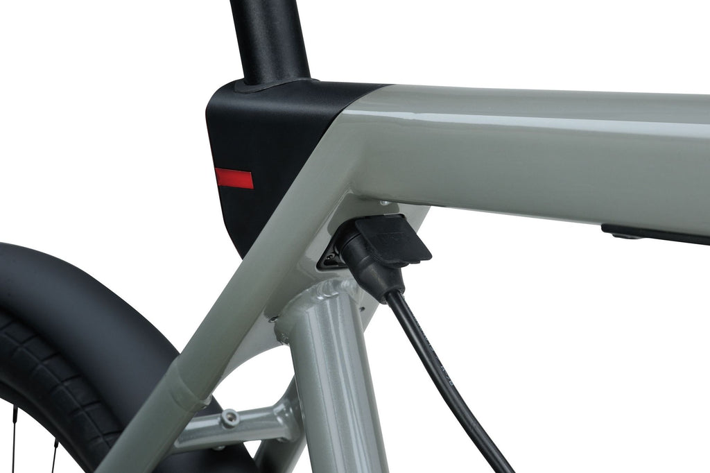 Vélo de Ville Électrique Raleigh ONE Courroie Mono Vitesse 27.5'' Gris