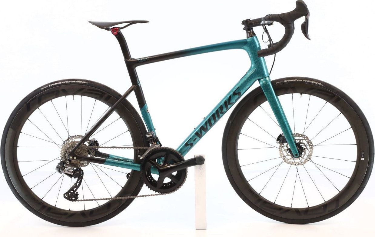 Produit reconditionné · Specialized S-Works Tarmac SL6 Di2 11V · Vert / Vélo de route | Bon état