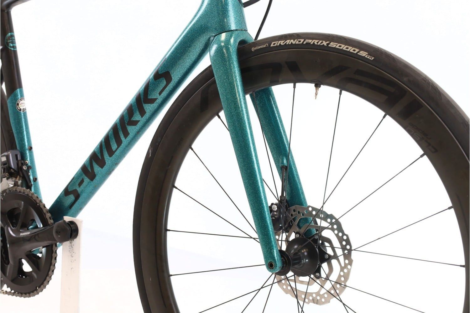 Produit reconditionné · Specialized S-Works Tarmac SL6 Di2 11V · Vert / Vélo de route | Bon état