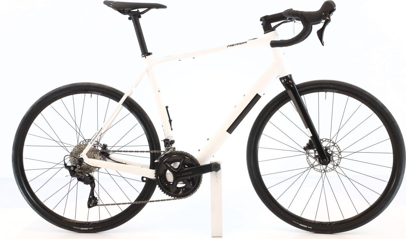 Produit reconditionné · Merida eScultura 400 · Blanc / Vélo de route | Très bon état