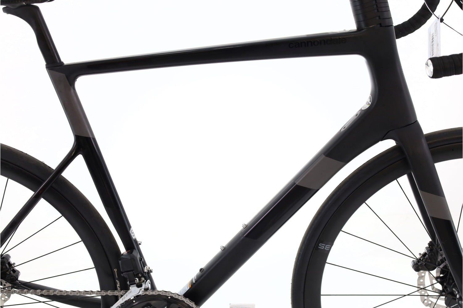 Produit reconditionné · Cannondale SuperSix Evo Di2 12V · Noir / Vélo de route | Très bon état