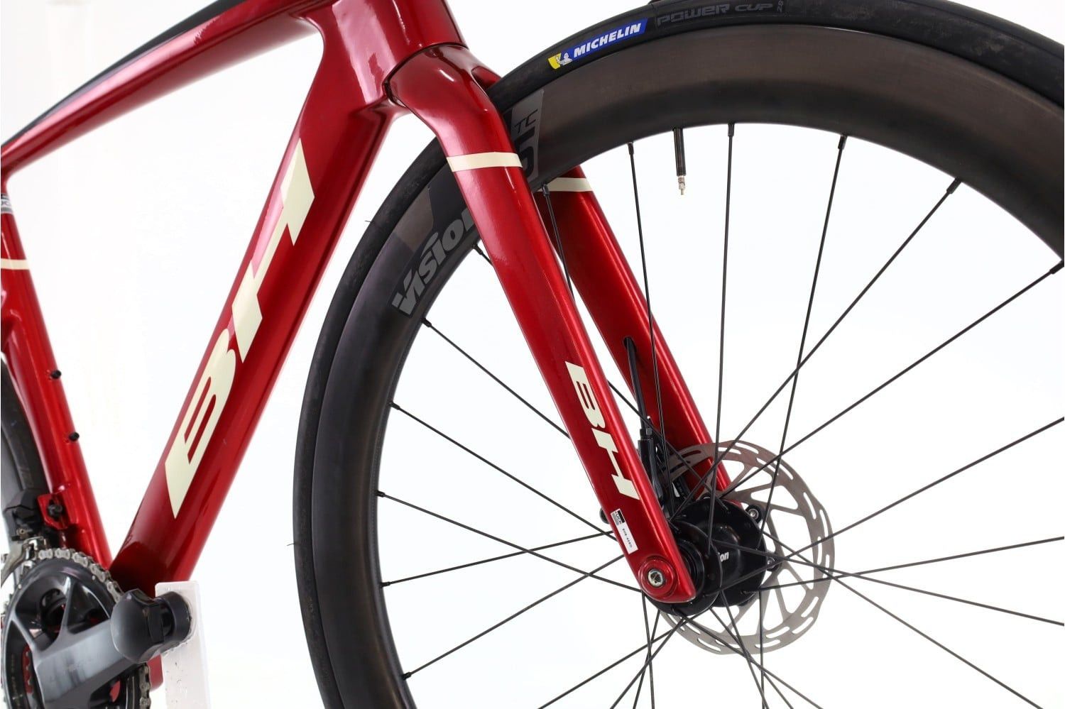 Produit reconditionné · BH Aerolight Di2 12V · Rouge / Vélo de route | Très bon état