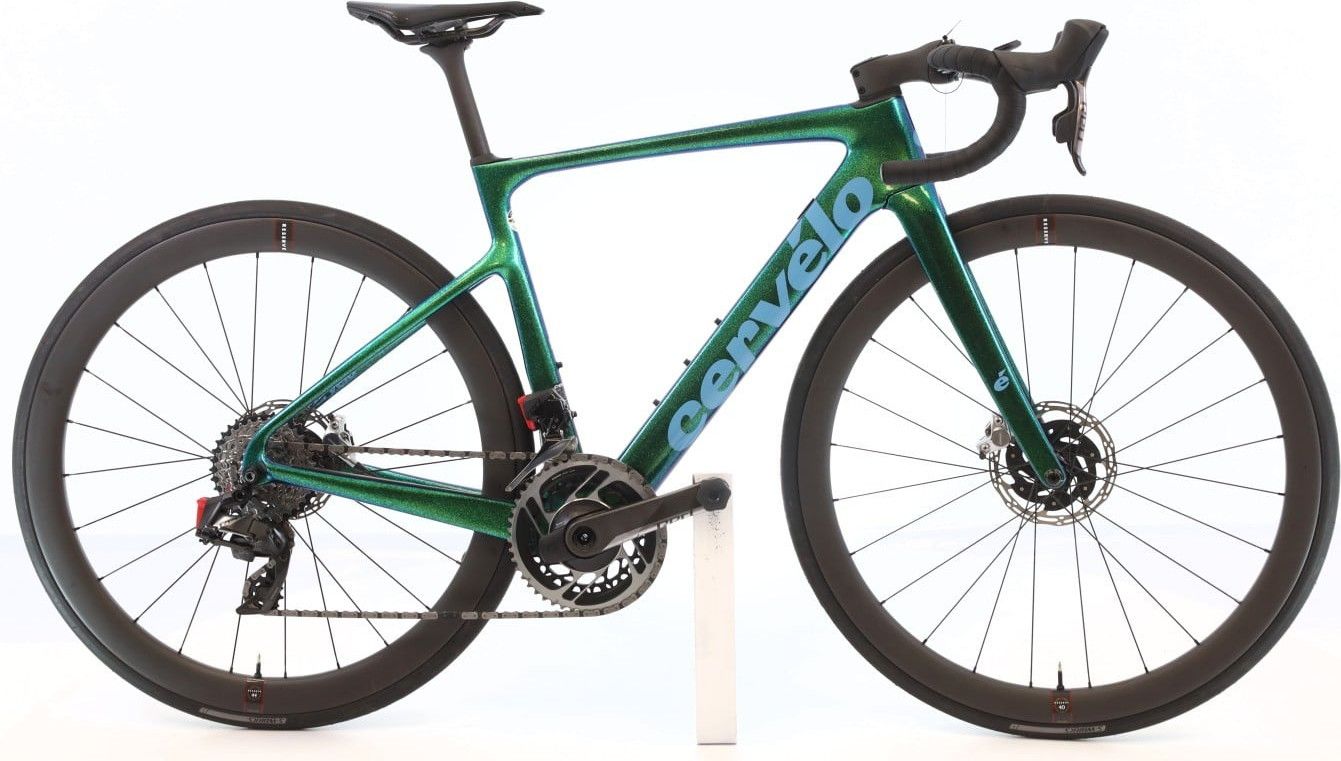 Produit reconditionné · Cervelo Caledonia 5 AXS 12V · Vert / Vélo de route | Très bon état