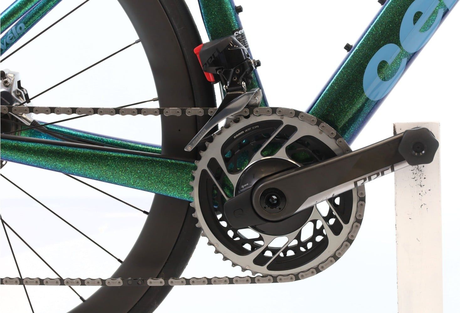 Produit reconditionné · Cervelo Caledonia 5 AXS 12V · Vert / Vélo de route | Très bon état