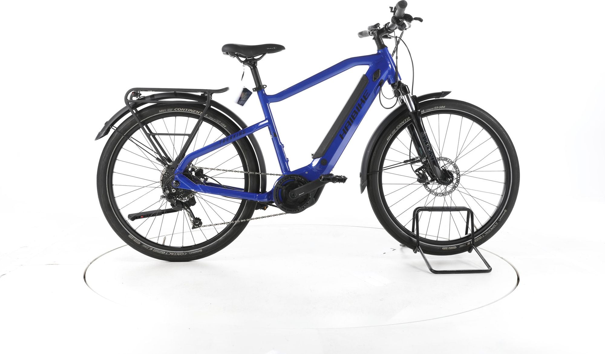 Produit reconditionné - Haibike Trekking 4,blau,48H Trekking E-Bike - Très Bon Etat