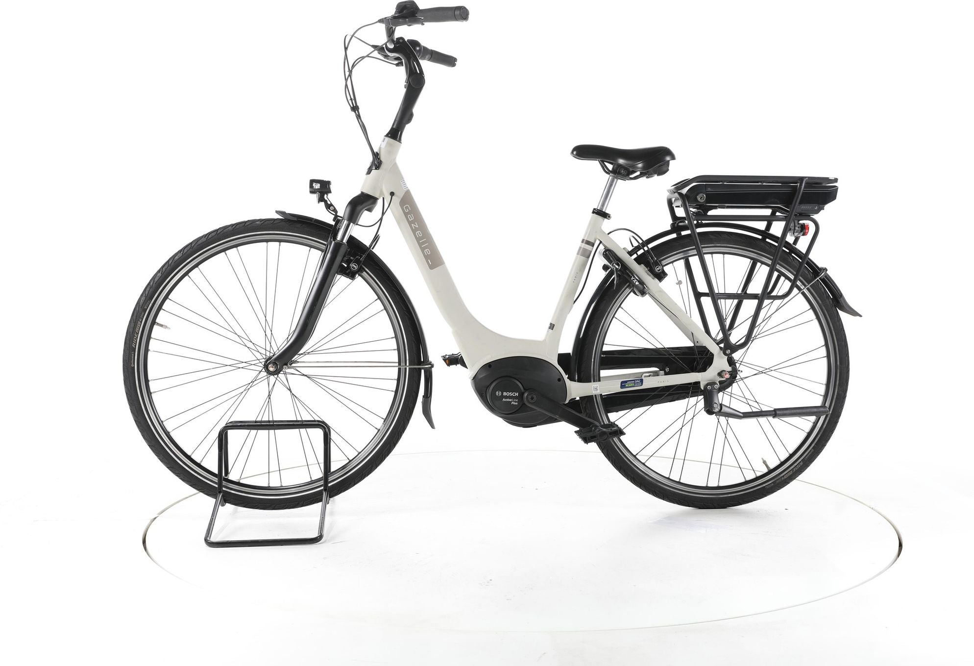 Produit reconditionné - Gazelle Paris C7+ FL City E-Bike Entrée basse - Très Bon Etat