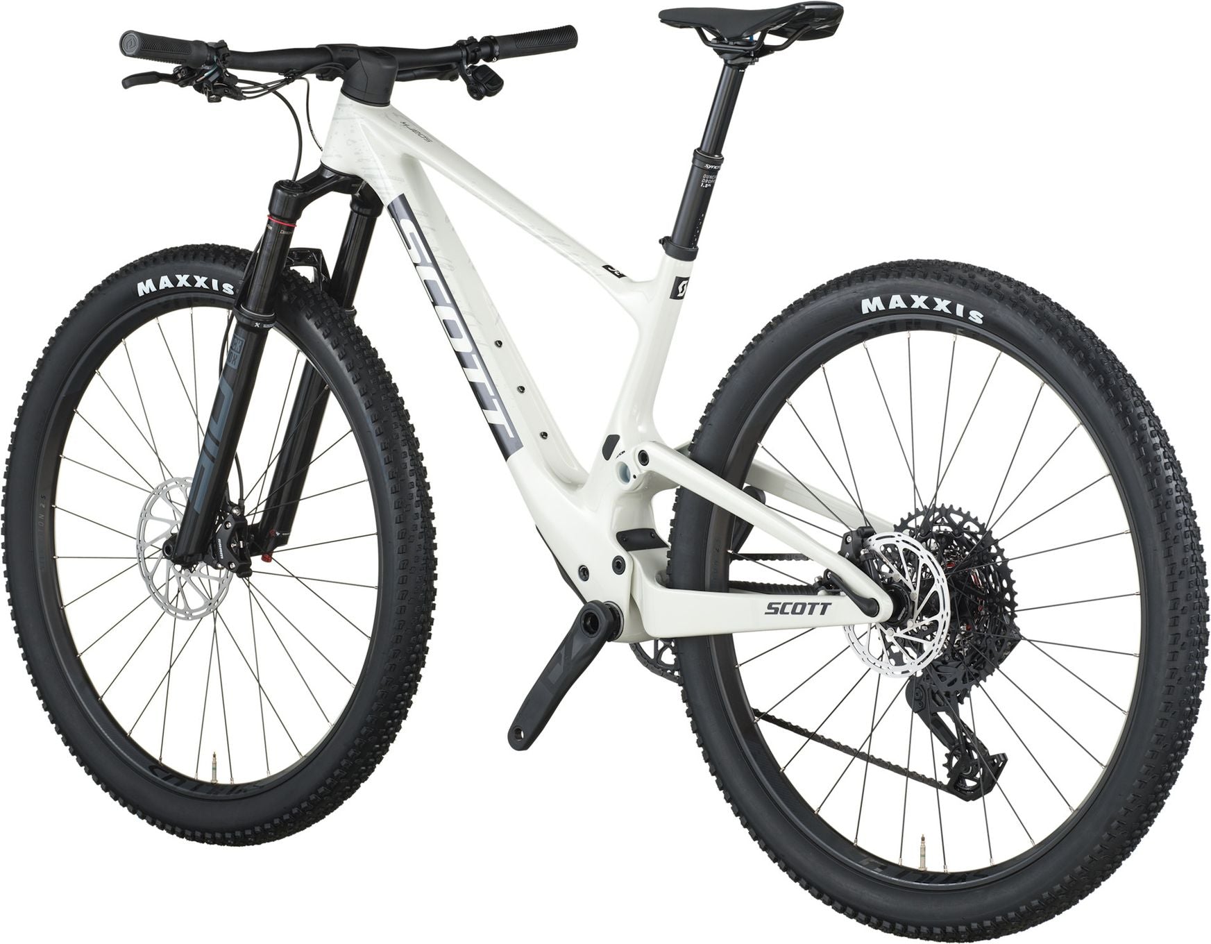 VTT Tout-Suspendu Scott Spark RC Team Sram 12V 29'' Blanc/Gris 2026