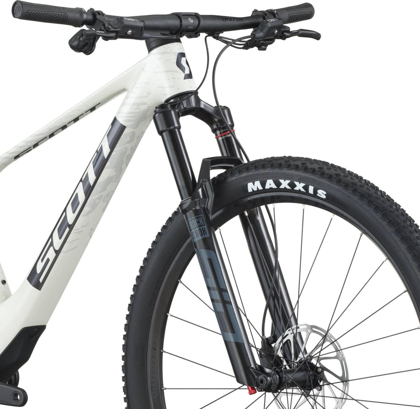 VTT Tout-Suspendu Scott Spark RC Team Sram 12V 29'' Blanc/Gris 2026