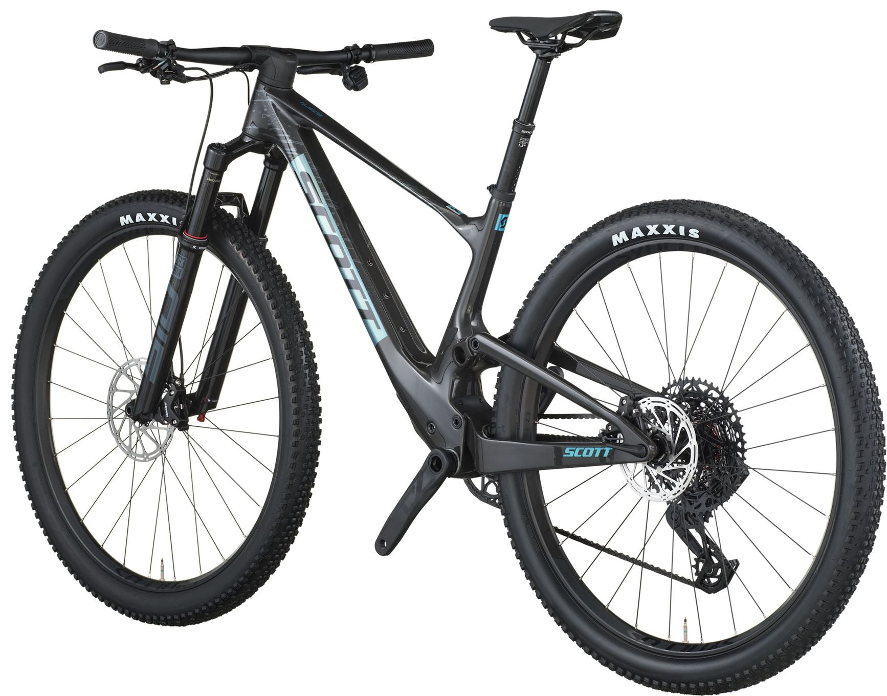 VTT Tout-Suspendu Scott Spark RC Team Sram 12V 29'' Noir/Bleu 2026
