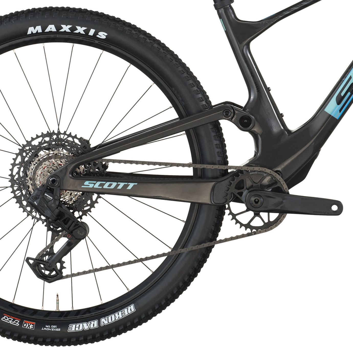 VTT Tout-Suspendu Scott Spark RC Team Sram 12V 29'' Noir/Bleu 2026