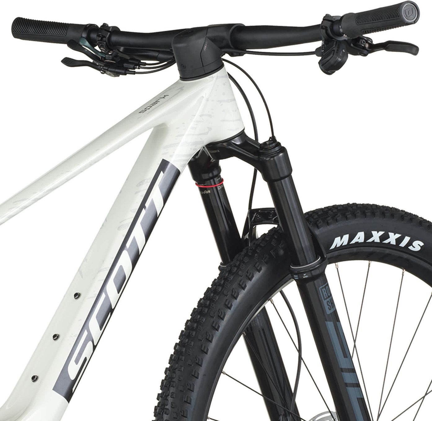 VTT Tout-Suspendu Scott Spark RC Team Sram 12V 29'' Blanc/Gris 2026