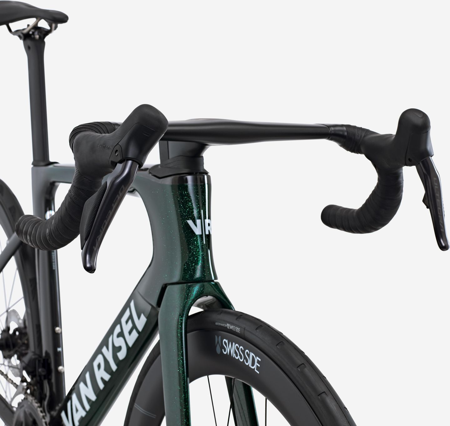 Vélo de Route Van Rysel RCR-F Pro Shimano Ultegra Di2 12V 700 mm Vert Sapin 2026