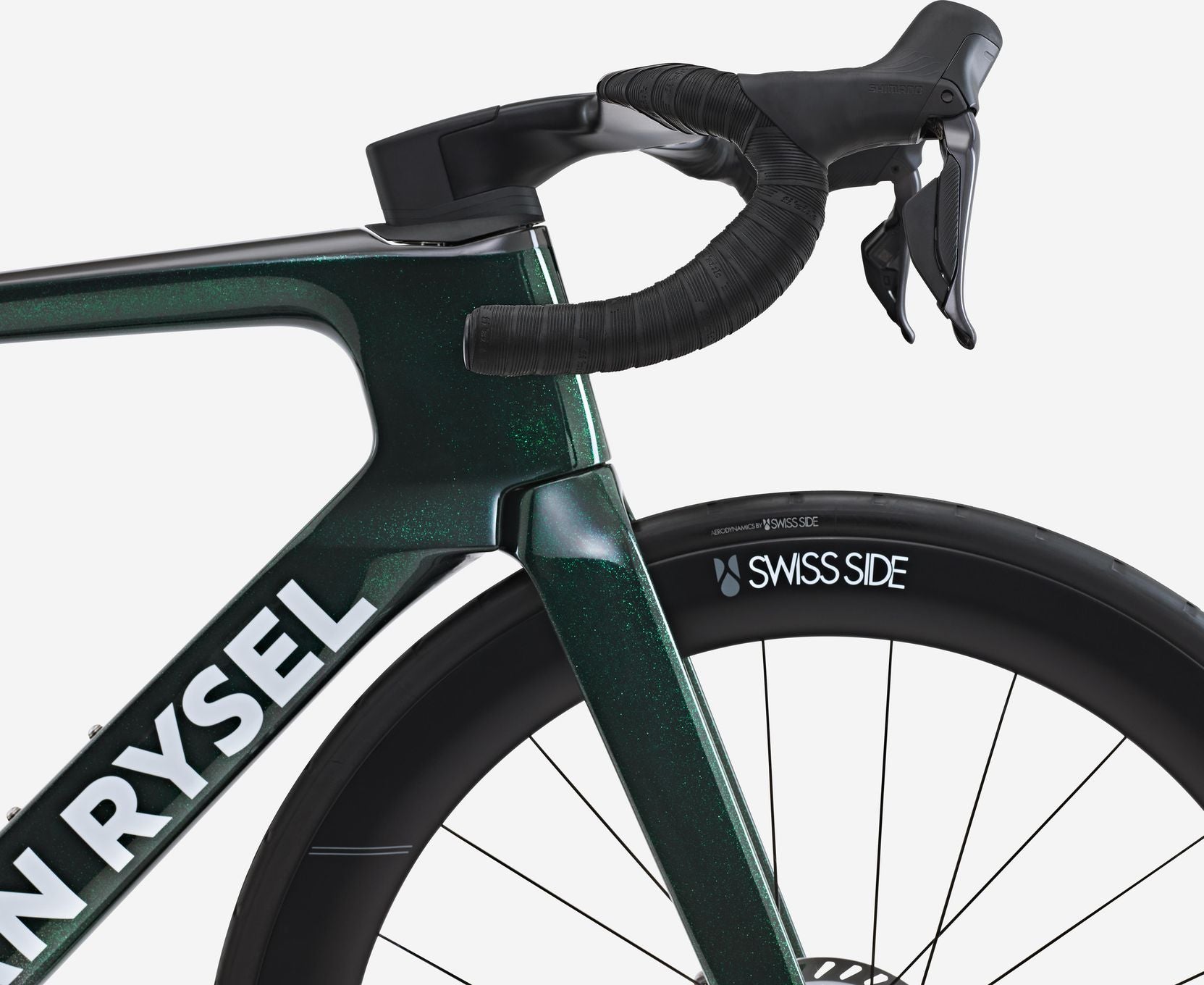 Vélo de Route Van Rysel RCR-F Pro Shimano Ultegra Di2 12V 700 mm Vert Sapin 2026