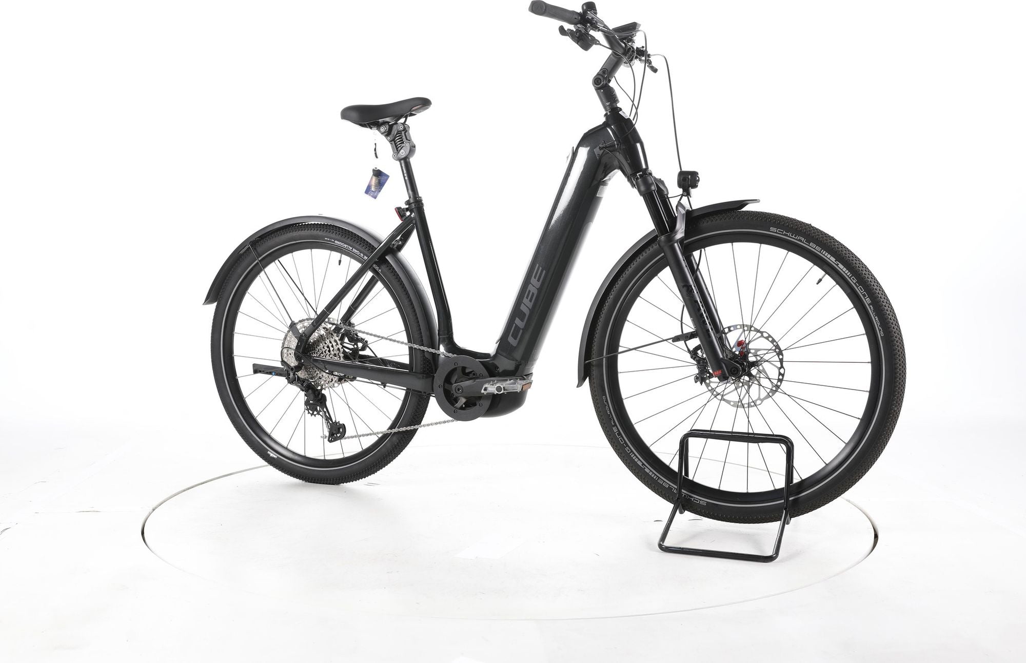 Produit reconditionné - Cube Nuride Hybrid SLT Allroad Trekking E-Bike - Très Bon Etat