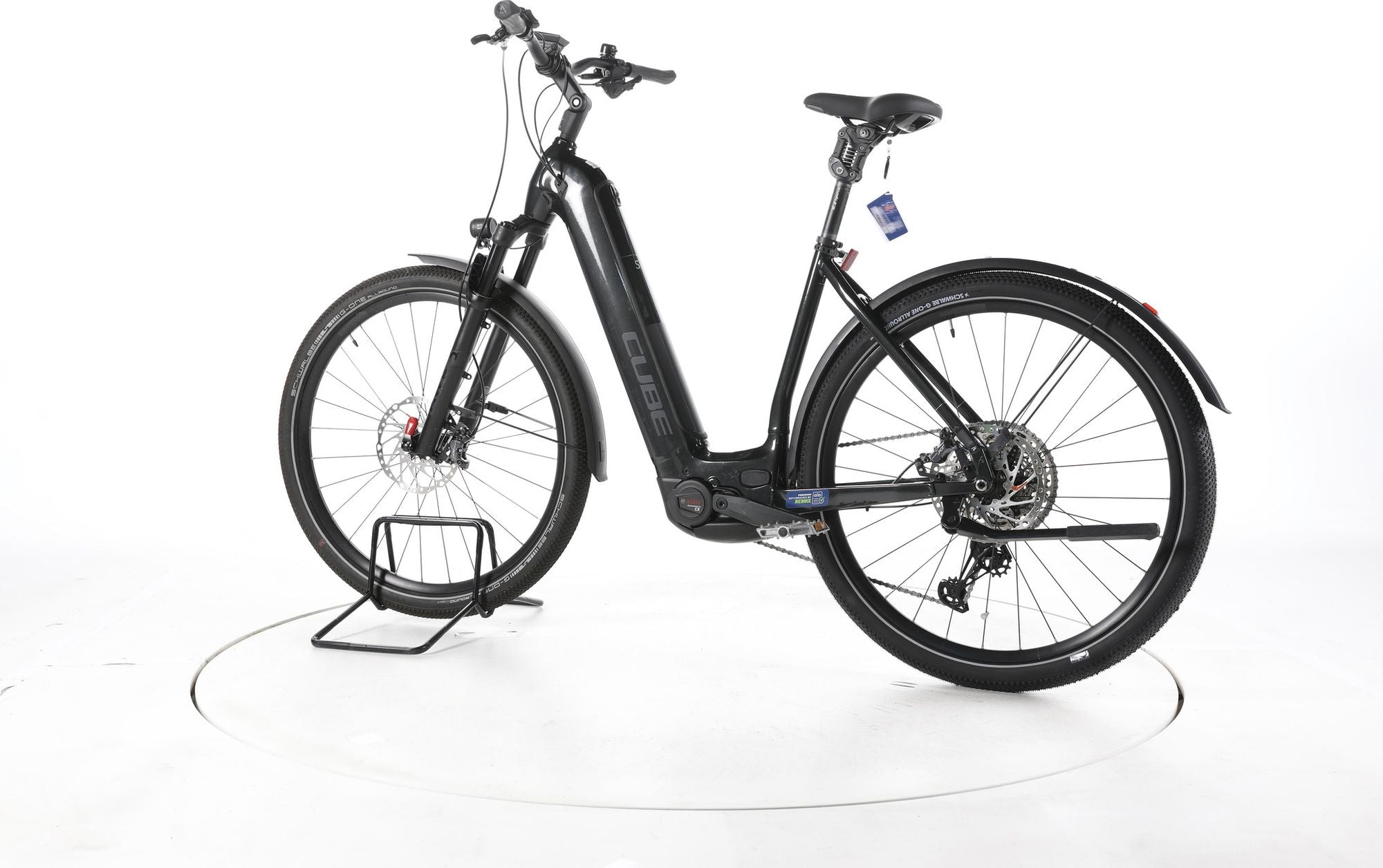 Produit reconditionné - Cube Nuride Hybrid SLT Allroad Trekking E-Bike - Très Bon Etat