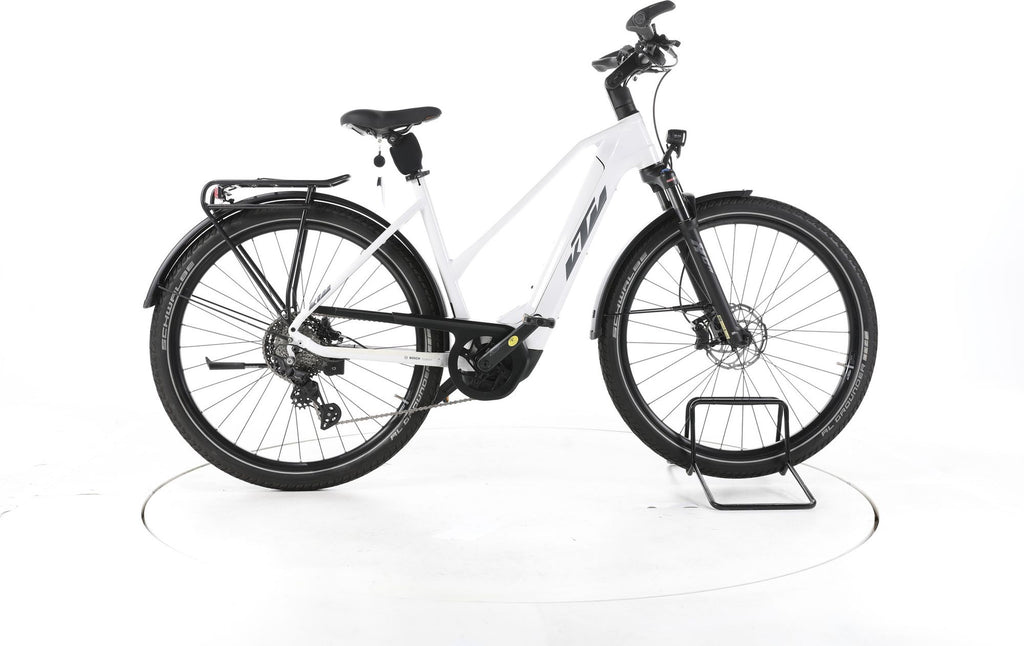 Produit reconditionné - KTM Macina Gran Pro,metallic white,51 cm Trekking - Très Bon Etat