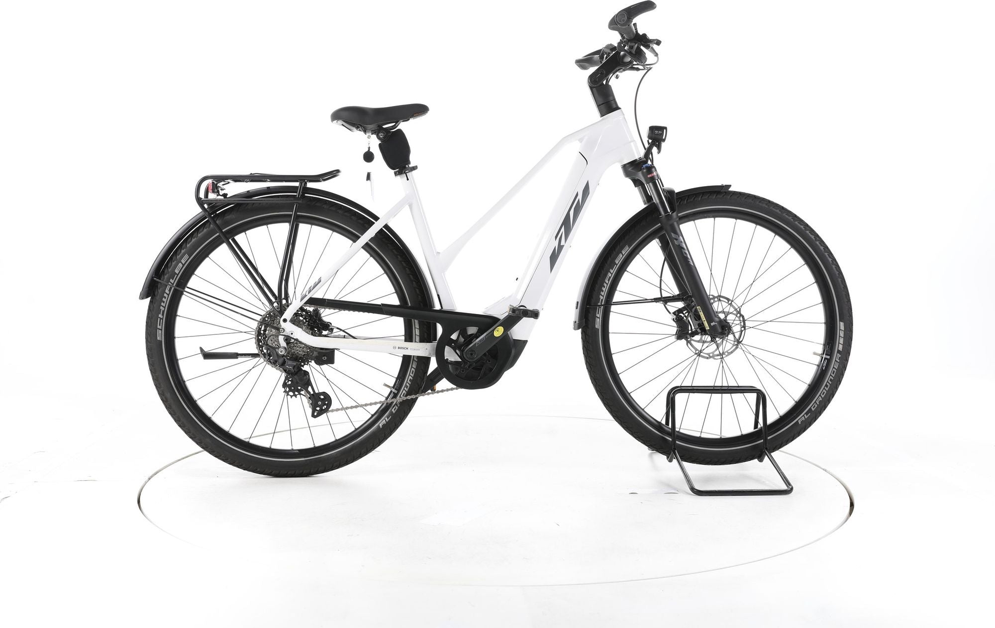 Produit reconditionné - KTM Macina Gran Pro,metallic white,51 cm Trekking - Très Bon Etat