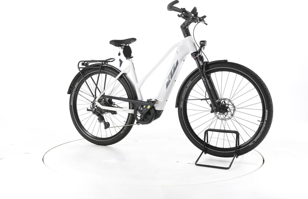 Produit reconditionné - KTM Macina Gran Pro,metallic white,51 cm Trekking - Très Bon Etat