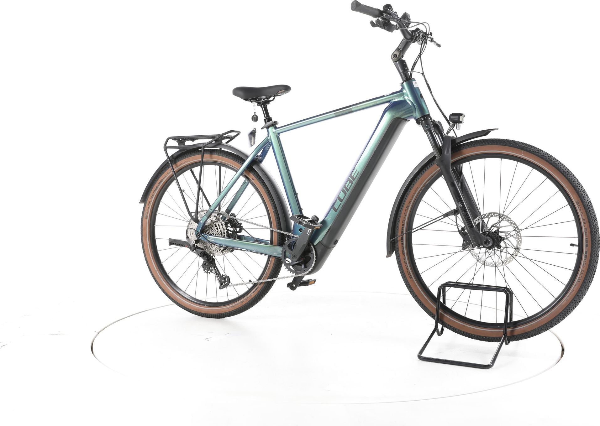 Produit reconditionné - Cube Nuride Hybrid SLX Allroad Trekking E-Bike - Très Bon Etat