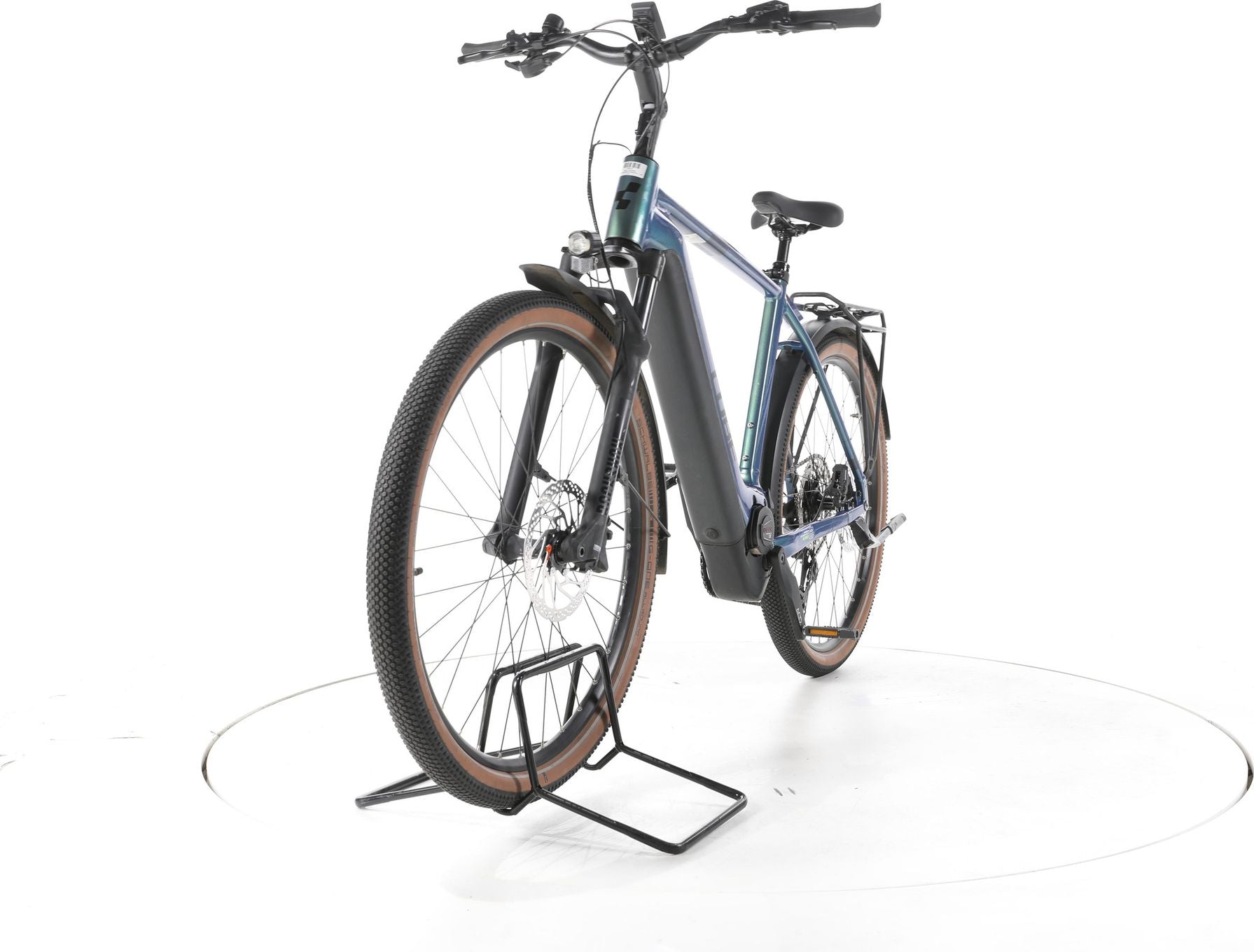 Produit reconditionné - Cube Nuride Hybrid SLX Allroad Trekking E-Bike - Très Bon Etat