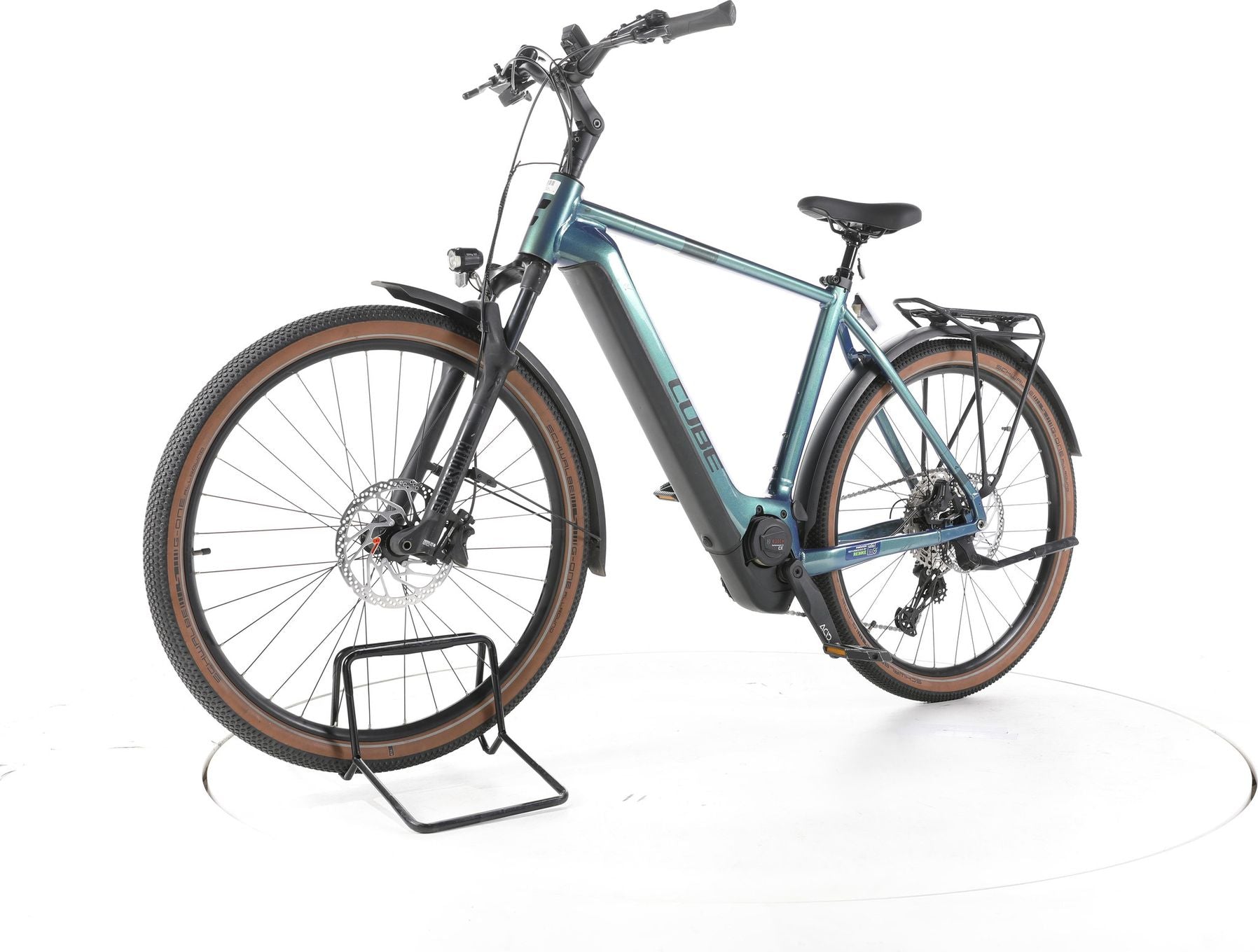 Produit reconditionné - Cube Nuride Hybrid SLX Allroad Trekking E-Bike - Très Bon Etat