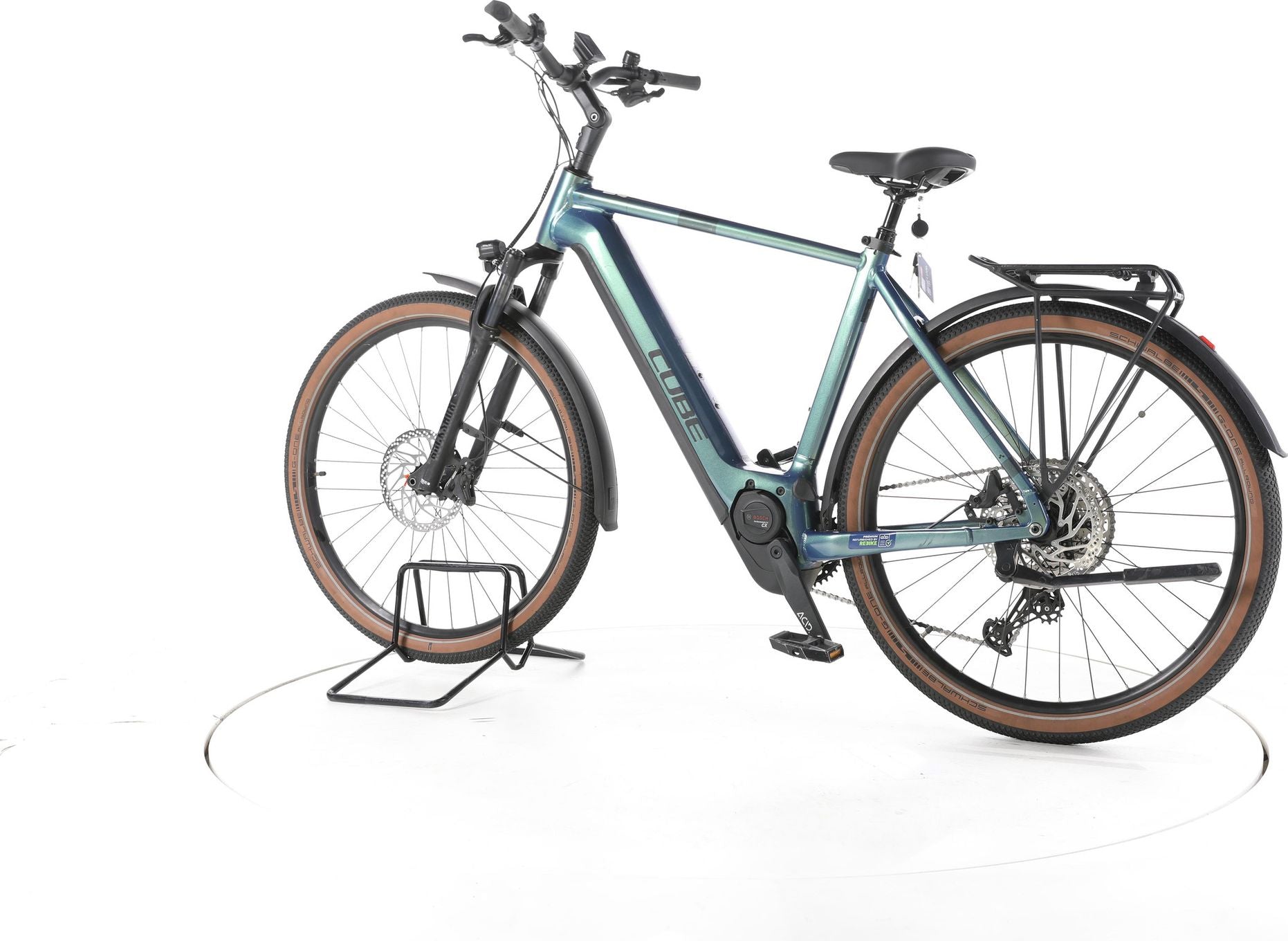 Produit reconditionné - Cube Nuride Hybrid SLX Allroad Trekking E-Bike - Très Bon Etat