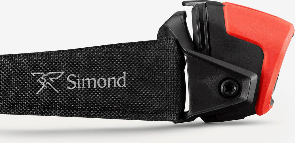 Lampe Frontale Simond HL900 USB V3 Rouge