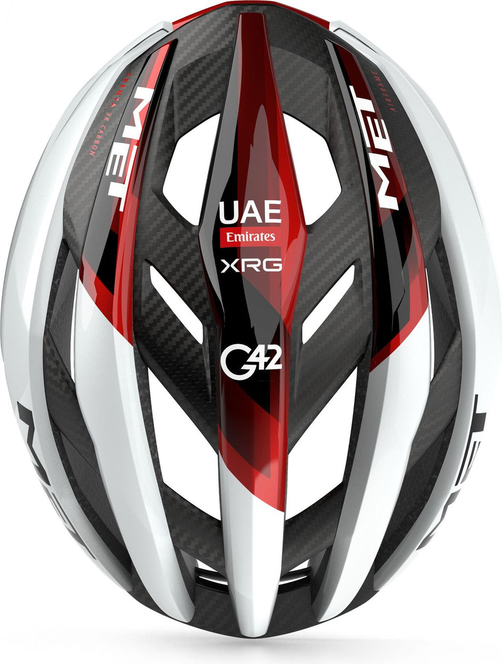 Casque Route MET Trenta 3K Carbon UAE Team Emirates XRG