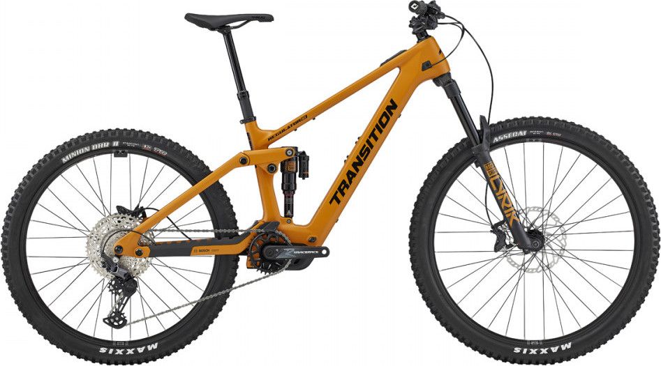 VTT Electrique TRANSITION Regulator SX Madrone Gold Deore
