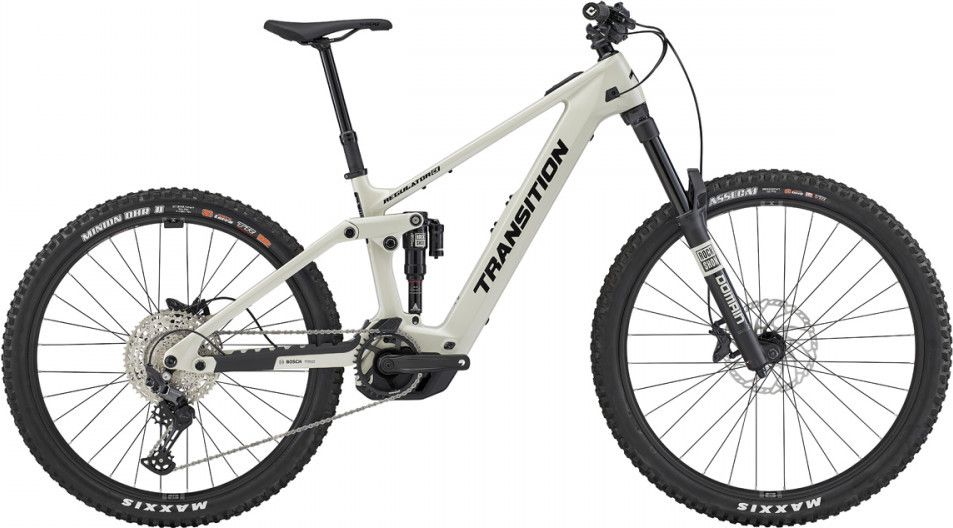 VTT Électrique TRANSITION Regulator CX Glacier White Deore