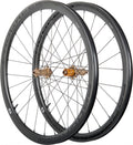 Paire de roues Progress Aero 38 Disc Noir/Light Bronze | 12x100/12x142 | Center Lock