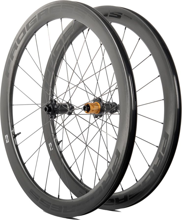 Paire de roues Progress A-Prime Disc Noir | 12x100/12x142 | Center Lock