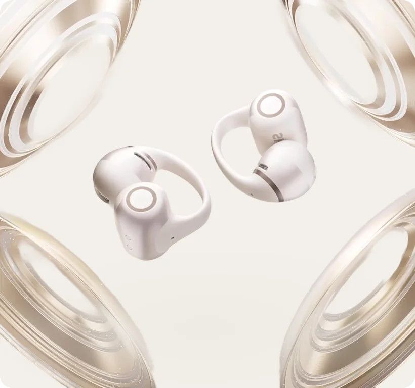 Ecouteurs Bluetooth Shokz OpenDots 2 Blanc