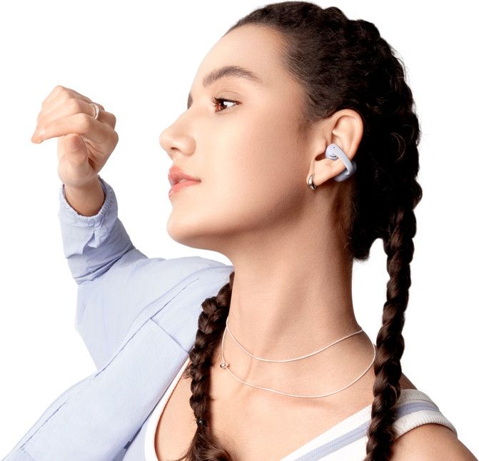 Ecouteurs Bluetooth Shokz OpenDots Air Violet