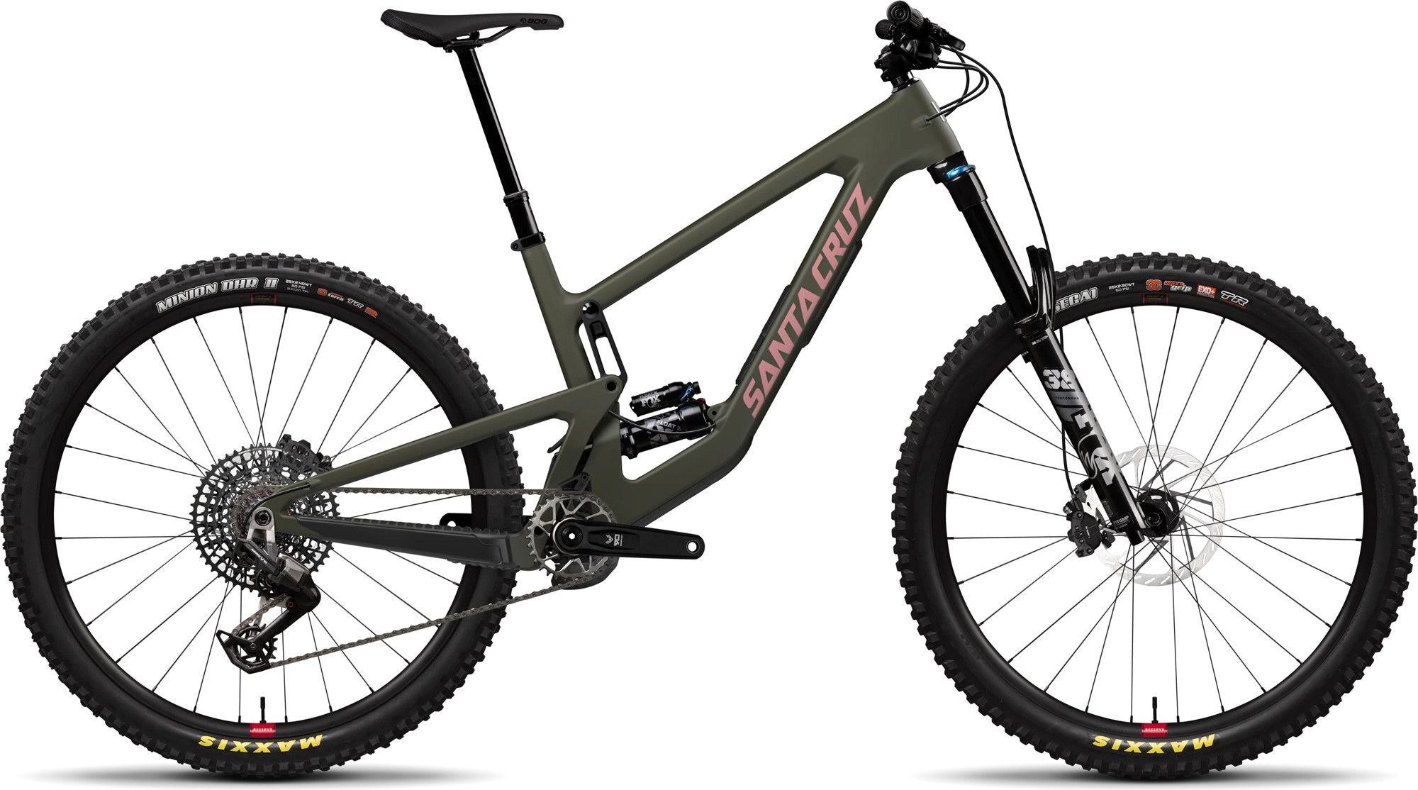 VTT Tout-Suspendu Santa Cruz Megatower Carbone C 90 Sram 12V 29'' Vert Matte Olive Drab 2026