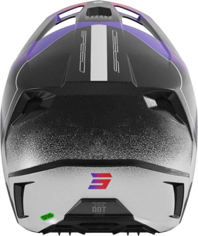 Casque Intégral Shot Speed Olymp Violet Brillant