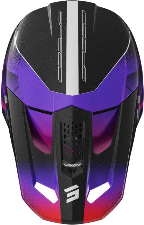 Casque Intégral Shot Speed Olymp Violet Brillant