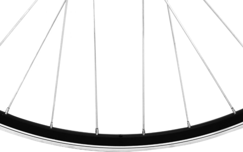 Roue route 700 elan arriere cfx noir moyeu Velox noir cassette 11 à 8v.