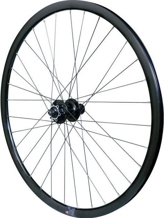 Roue gravel 700 ar blocage k7 jante noir mach1 gravel tub. ready moy. Shimano m475 disque